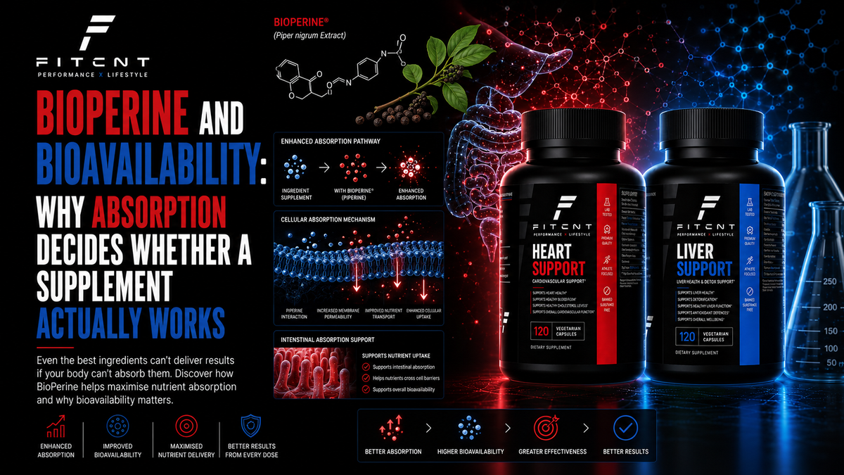 BioPerine and Bioavailability: Why Absorption Decides Whether a Supplement Actually Works