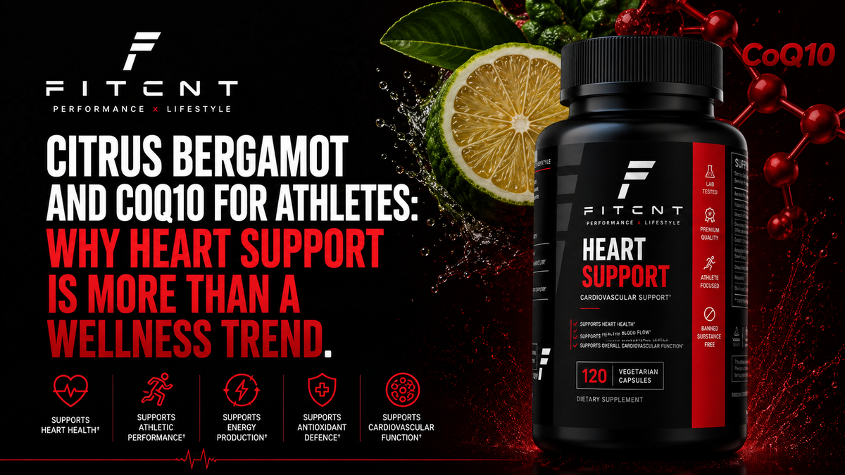 Citrus Bergamot and CoQ10 for Athletes: Why Heart Support Is More Than a Wellness Trend