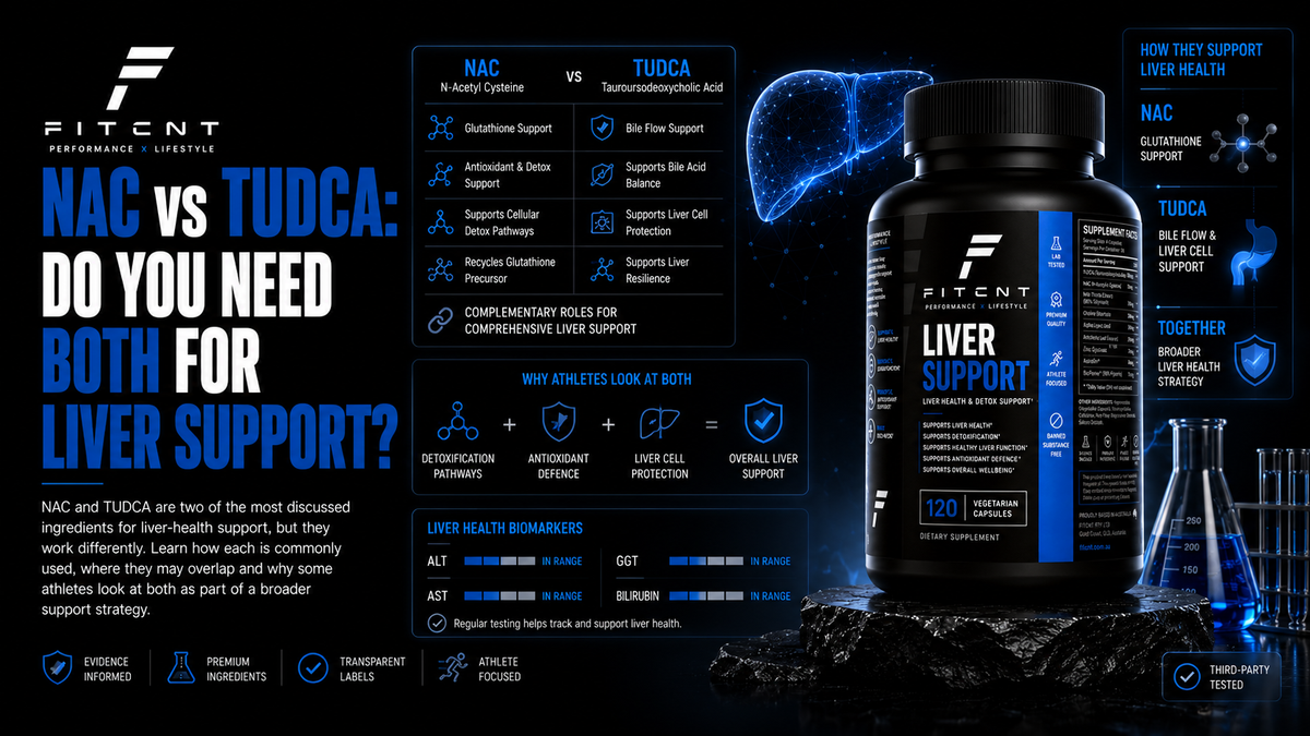 NAC vs TUDCA: Do You Need Both for Liver Support?