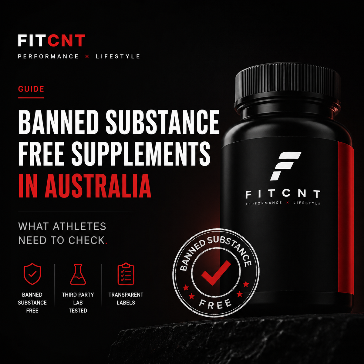 Banned Substance Free Supplements in Australia: What Athletes Need to Check